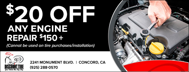 $20 Off Any Engine Repair $150+